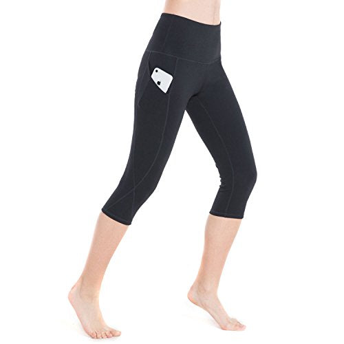 Women's High Waist Yoga Pants Tummy Control 4 Way Stretch Running Pants Workout - Everyday Crosstrain