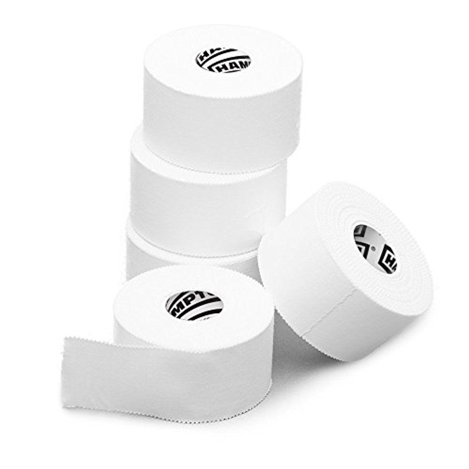 White Athletic Sports Tape VERY Strong EASY Tear NO Sticky Residue (3-Pack) - Everyday Crosstrain