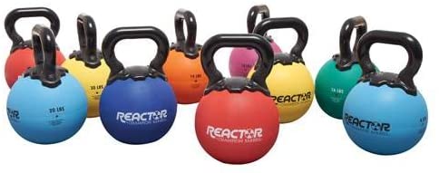Premium Reactor Rubber Kettlebell - Best for home gym and the outdoor