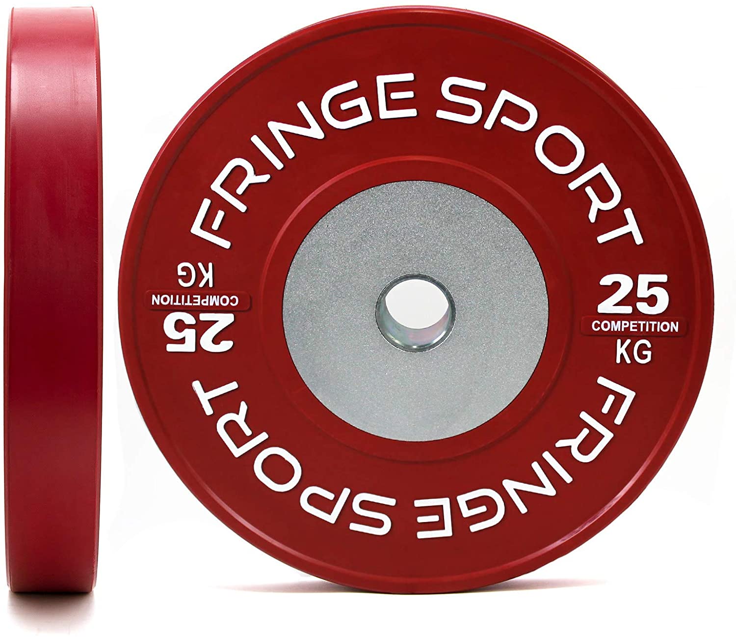 Color Competition Bumper Plate Pairs for Olympic Weightlifting in Kg