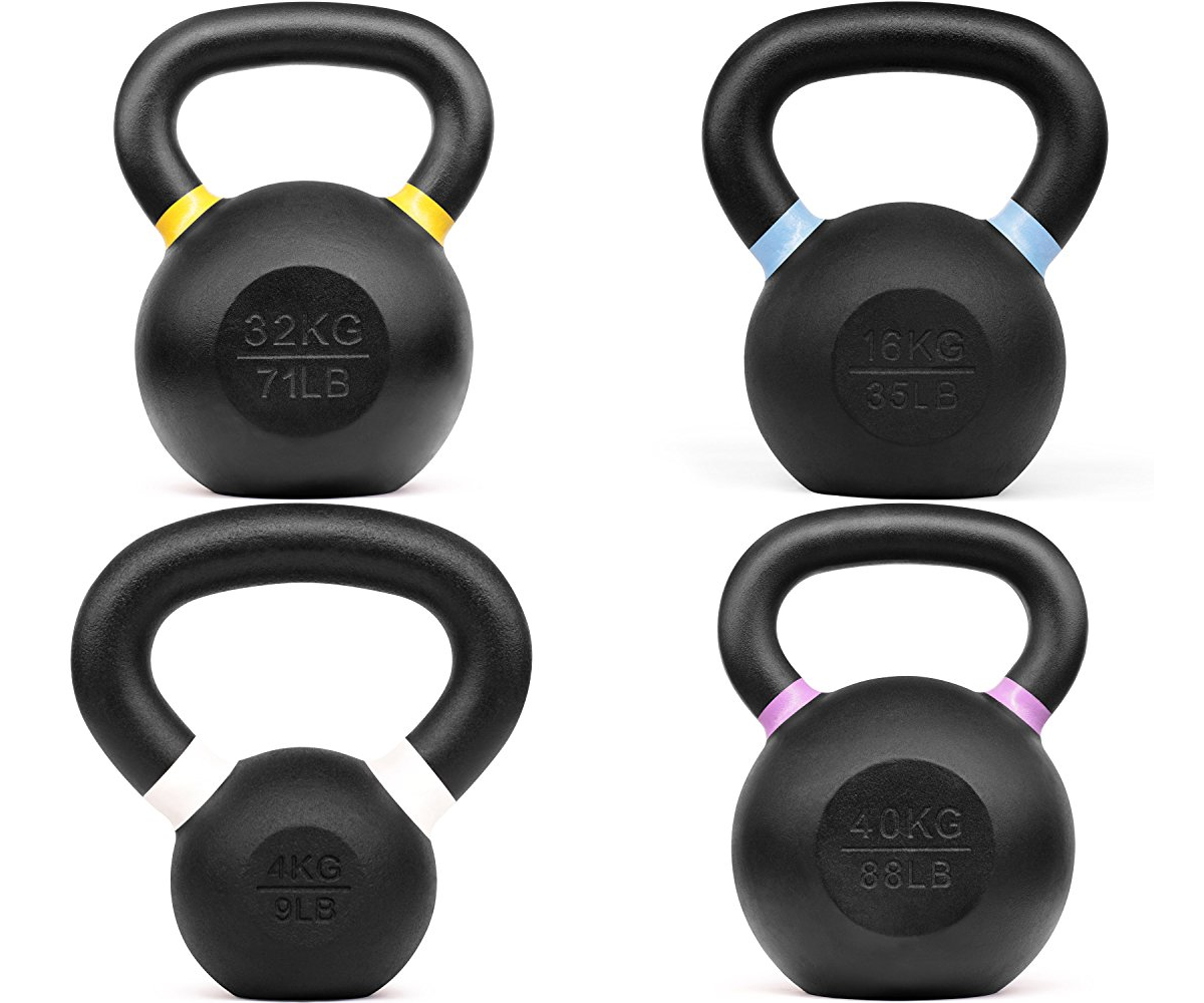 High Quality Iron Competition Weight Kettlebell Multi Color and Weight Available