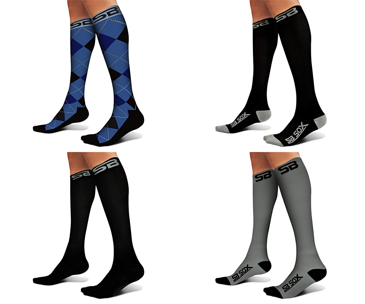 Compression Socks for Men & Women (20-30mmHg) for Sports, Medical or Pregnancy - Everyday Crosstrain