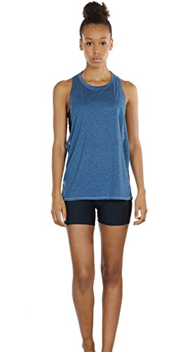 Womens Tank Tops with Built in Bras Workout Yoga Top Athletic Loose Fit  Running Sport Racerback Sleeveless Shirt