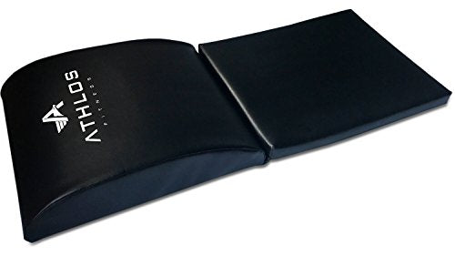 Yes4All Ab Exercise Mat With Tailbone Protecting Pad Abdominal Wedge  Support For Abs Workout Sit Up Abdominal Mat Tailbone Protector A. Black
