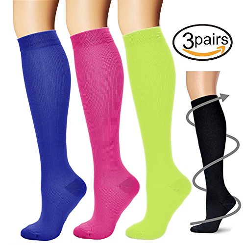 Compression Socks (3 pairs) for Men & Women - Best for Sports, Crossfi -  Everyday Crosstrain