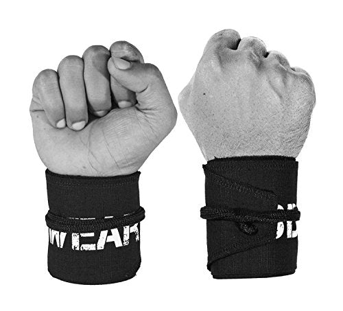 Strength Wraps for Powerlifting, Cross Training and Yoga - Best Wrist Support - Everyday Crosstrain