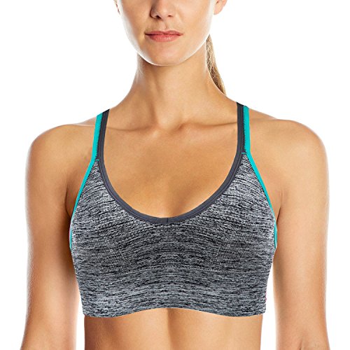AKAMC Women's Removable Padded Strappy Sports Bras- Activewear