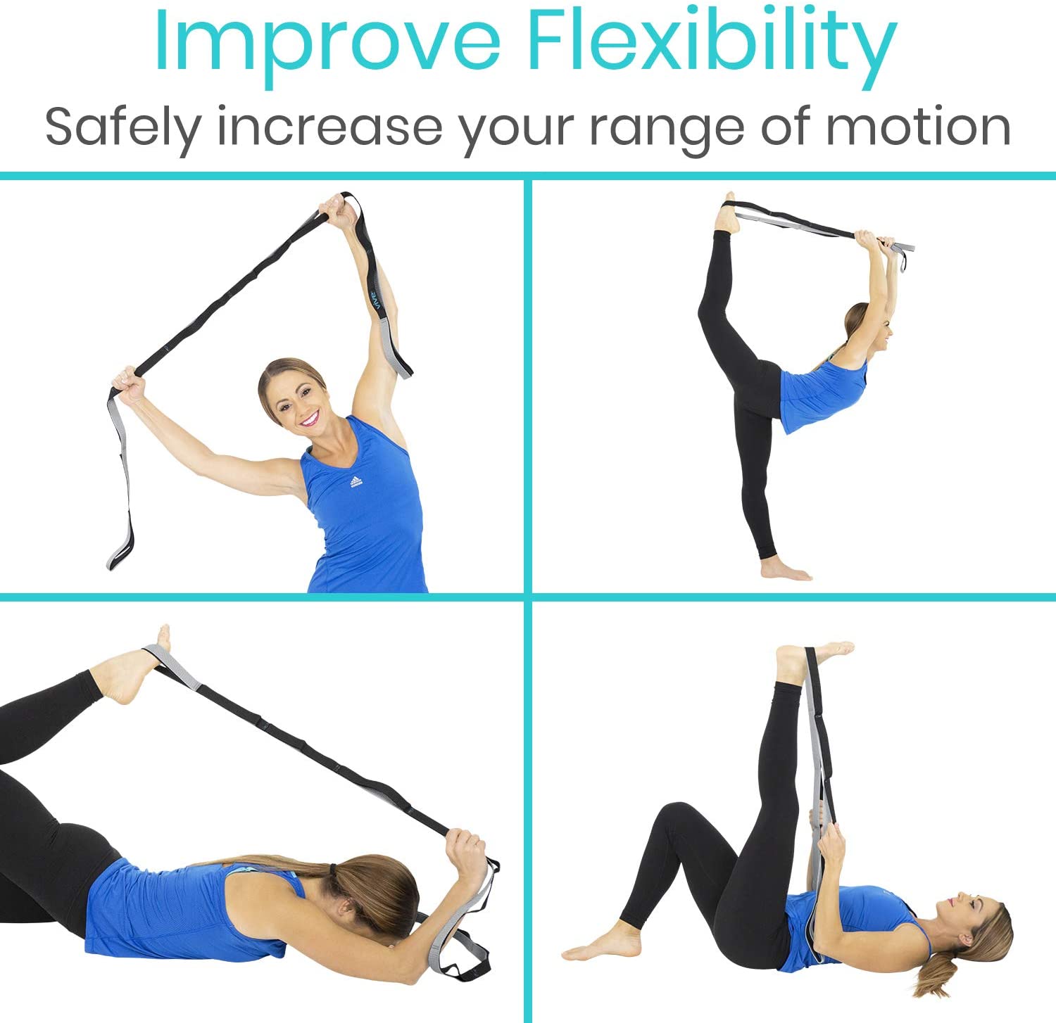 Stretch Strap Exercises for Beginners 
