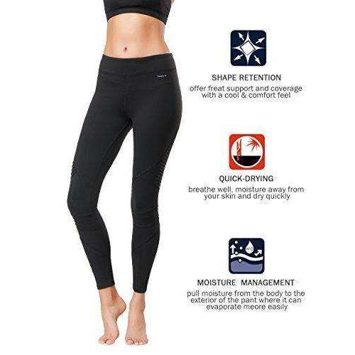 Compression Yoga Pants Power Stretch Workout Leggings, High Waist Tumm -  Everyday Crosstrain