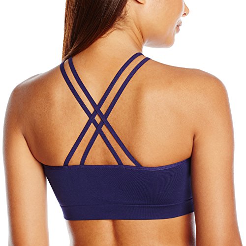 Seamless bralette, soft fabric featuring high neckline with eye-catching cutouts - Everyday Crosstrain