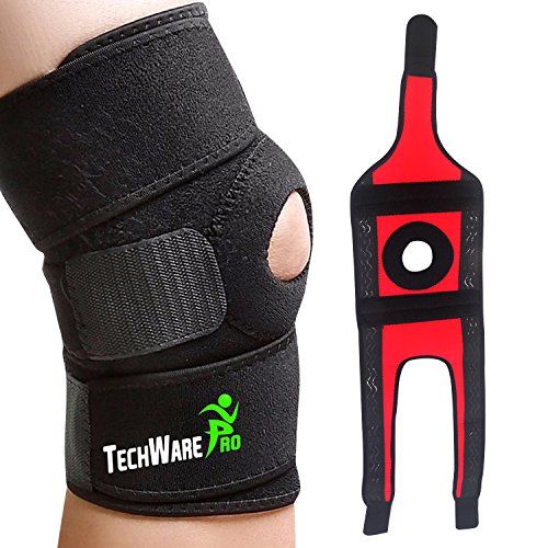  Knee Brace For Knee Pain Women And Men Patellar Tendon  Support Strap,Adjustable Neoprene Knee Support Stabilizer For Meniscus  Tear,Arthritis,Tendonitis, MCL, ACL,Injuries,Relief,Running,Workout,Sports