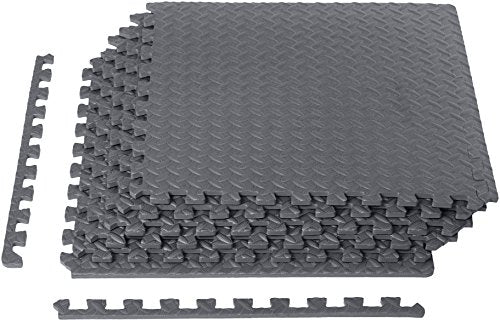 Comfortable Exercise Mat with EVA Foam Interlocking Tiles. Quick Easy -  Everyday Crosstrain