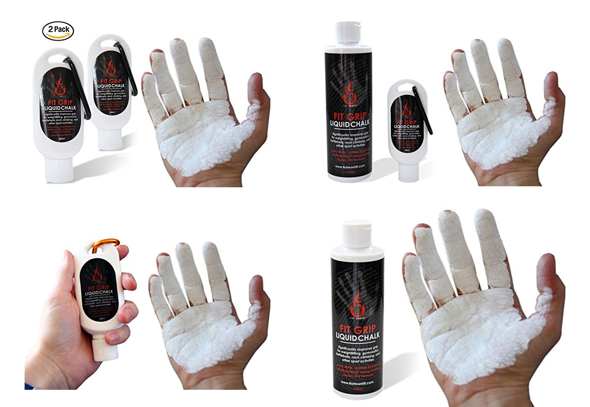 Liquid Chalk Significantly improves grip for Crossfit, Weightlifting, Gymnastics - Everyday Crosstrain