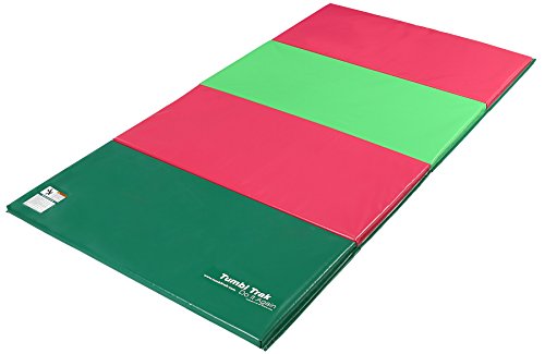 Durable Gymnastics Folding Tumbling Panel Mat - Perfect for multiple activities - Everyday Crosstrain
