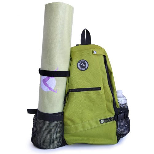 Aurorae Yoga Multi Purpose Cross-body Sling Back Pack Bag. Mat