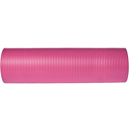ProsourceFit Extra Thick Yoga and Pilates Mat 1/2 Inch - Pink - 82