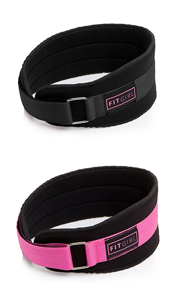 Women’s Pink Weight Lifting Belt - Gym, Fitness, Bodybuilding Great for  Deadlift