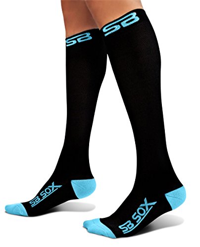 Compression Socks for Men & Women (20-30mmHg) for Sports, Medical