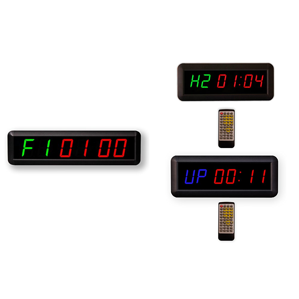6 Digits Interval Timer Programmable Led Countdown / Up Stopwatch For Home Gym - Everyday Crosstrain